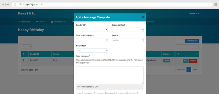 Automated Messaging - FayaSMS